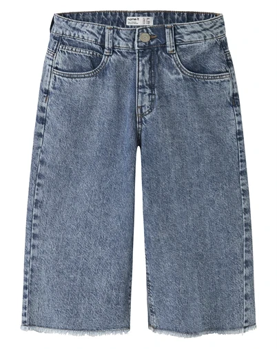 Name it - NKFBella Denim Jorts - Medium Blue Denim